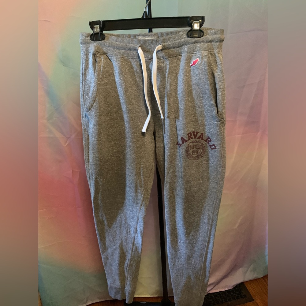 Harvard League Triblend Sweat Pants Grey size Small